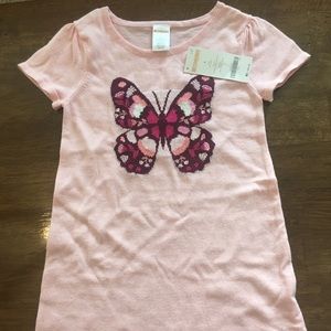 Gymboree pink butterfly dress